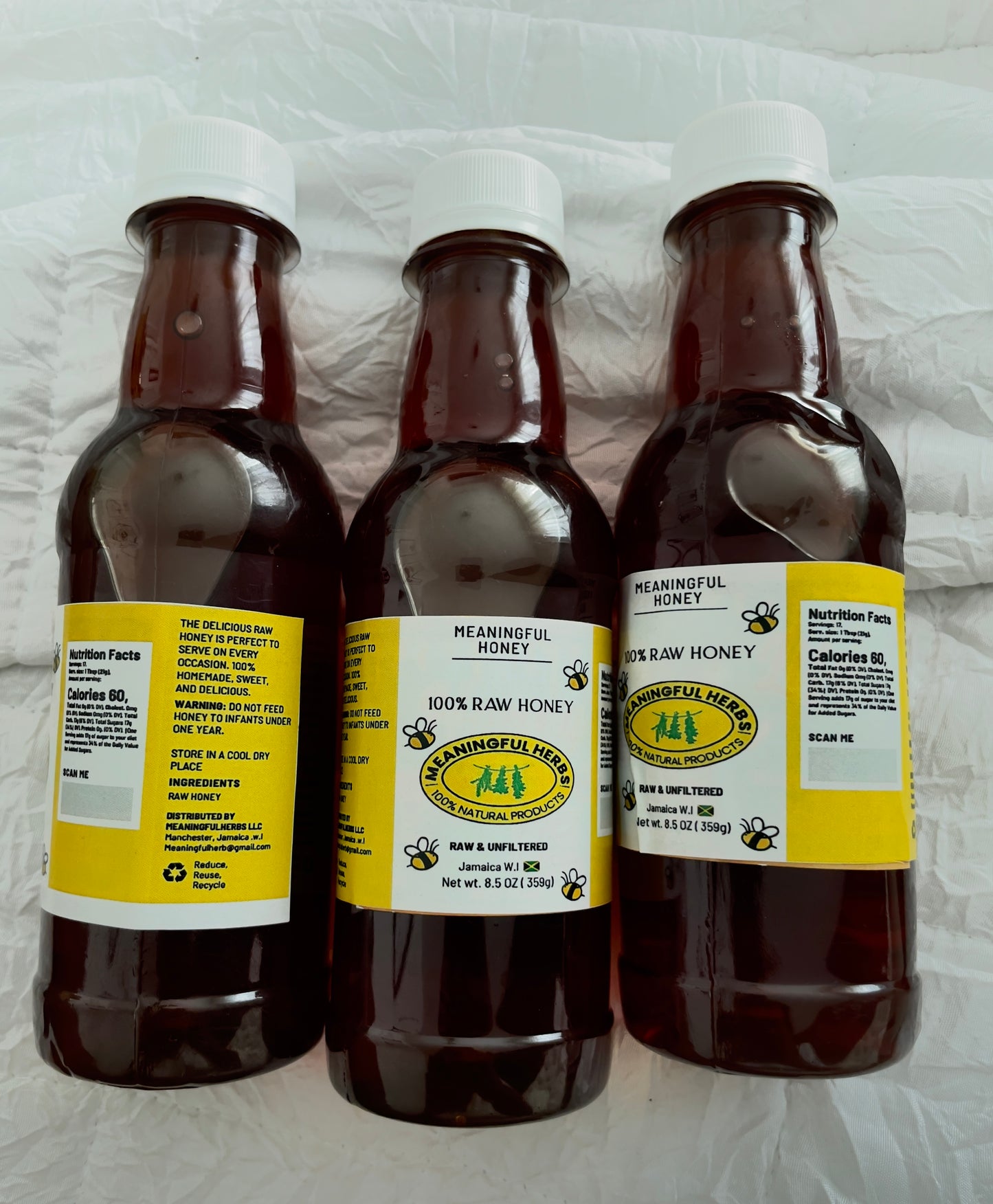 Organic Jamaican Raw Honey