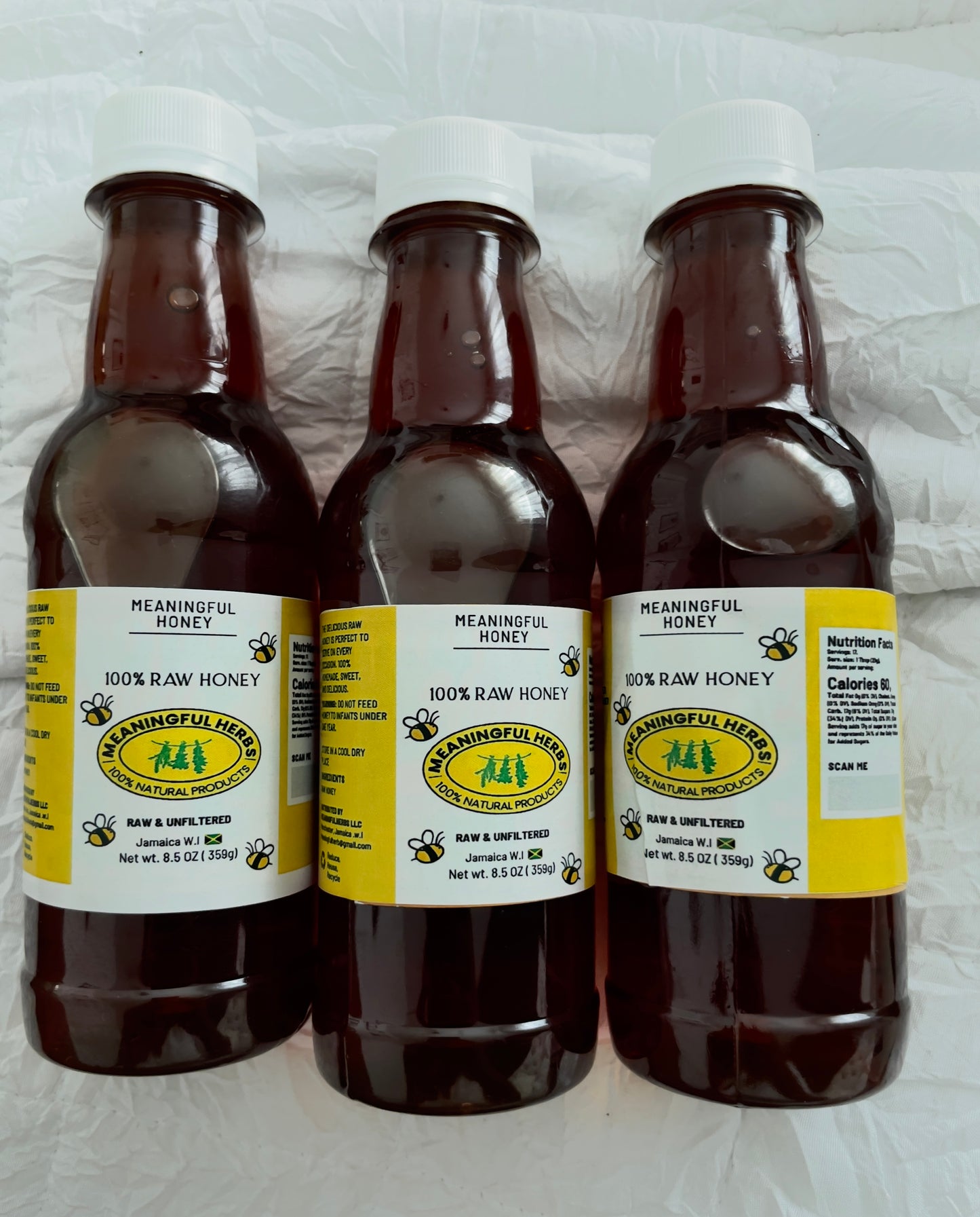 Organic Jamaican Raw Honey