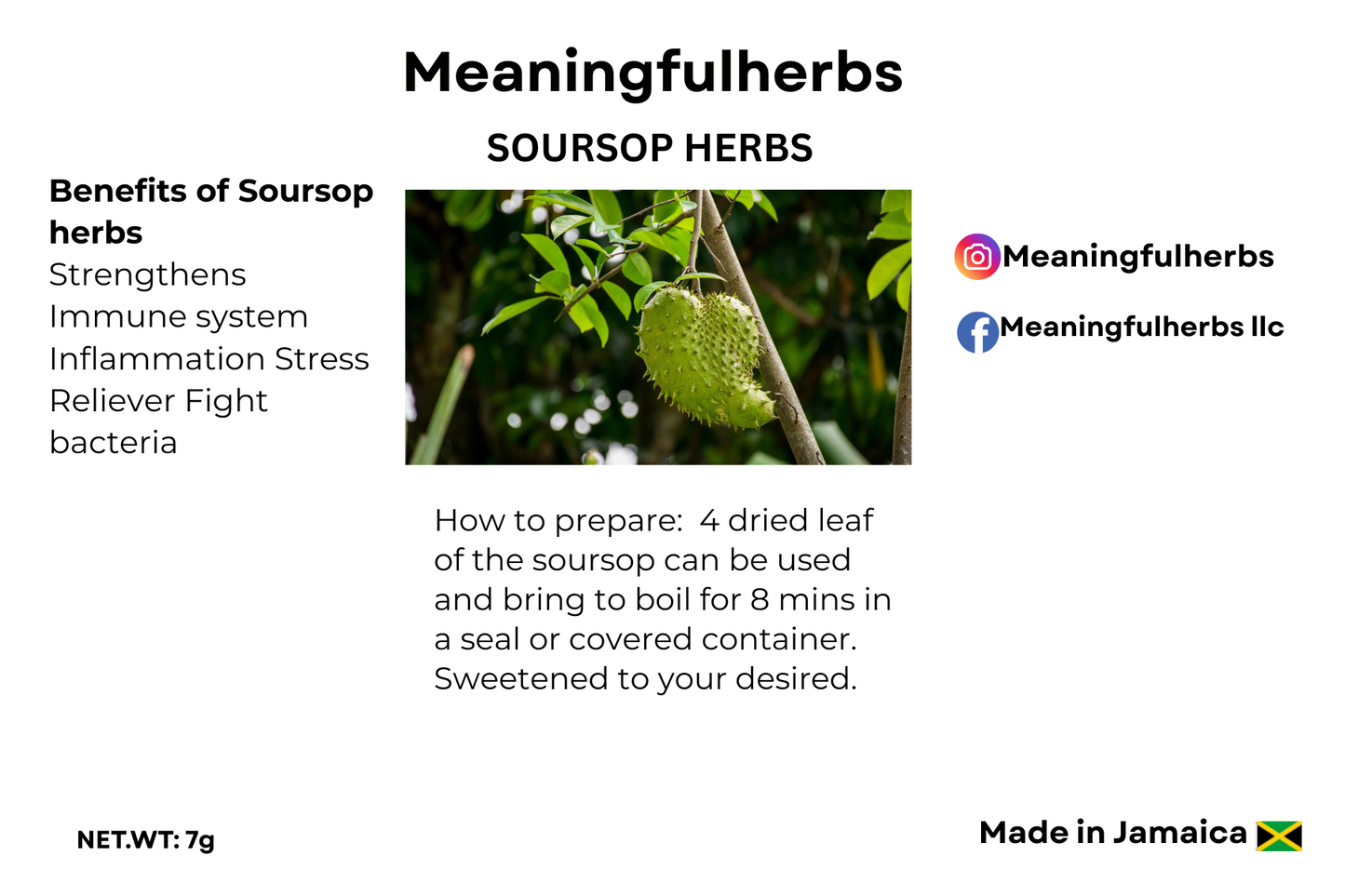 Soursop herbs